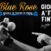 Street advertising poster Blue Rose